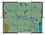 Ljusnans geografiska läge