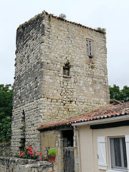 The old chateau in L'Isle-Bouzon