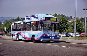 Dennis Dart 9SDL Carlyle Dartline in Uni-link livery