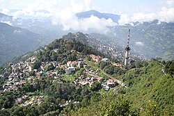 Khung cảnh Gangtok từ Ganesh Tok