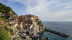 Manarola from the north-west