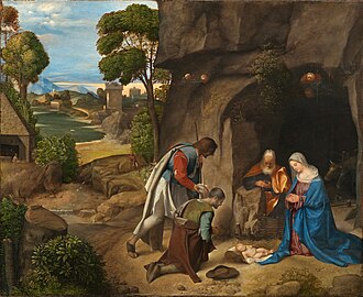 Azeul ar vêsaerien Giorgione (~ 1510)