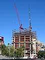 Torre HSBC en construcción, Ciudad de México, 06-NOV-2004