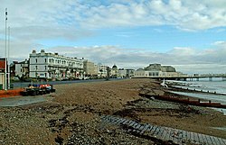 Marine Parade and beach