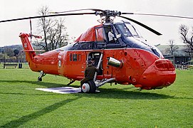 Westland Wessex XV733 on royal duties at Alton