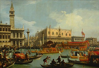 加纳莱托（義大利語：Canaletto), 威尼斯, 1727 － 1729