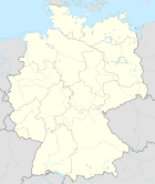 Deutschlandkarte, Position der Stadt Velten hervorgehoben