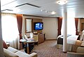 Luxury suite numuriņš uz Celeberty Equinox.