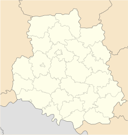 Tsvizhyn is located in Vinnytsia Oblast