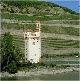 La Mäuseturm de Bingen