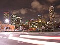 J.P. Morgan Chase Tower in de skyline van Houston, uiterst rechts is de toren te zien.