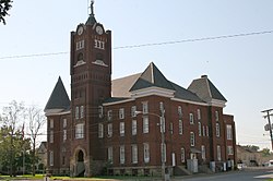 Current Jackson County Courthouse in Newport