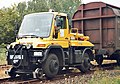 Unimog 405 UGN U 400 raudteesõiduk, ehitatud u 2000 a.