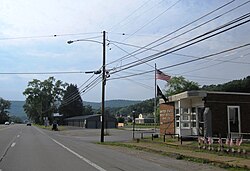 Post office of Reno, a village within Sugarcreek Borough