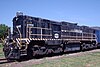 A former US Army ALCO MRS-1 on the Bay Coast Railroad