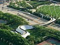 The Frank Gehry-designed BP bridge in Chicago was built for pedestrians.