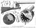 Image 33Louis Poyet [fr]'s engraving of the mechanism of the "fusil photographique" as published in La Nature (april 1882) (from History of film technology)