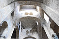 Croisée de transept aux 4 arcs-diaphragmes soutenant une coupole sur trompes(Puy-de-Dôme)