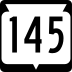 State Trunk Highway 145 marker