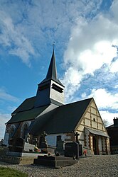 The church in Callengeville