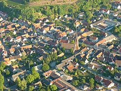 Skyline of Eichstetten am Kaiserstuhl