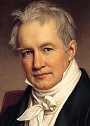 Alexander von Humboldt (1843) par le peintre allemand Joseph Karl Stieler.