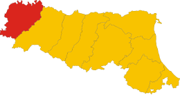 Provinsa de Piaçensa – Mappa