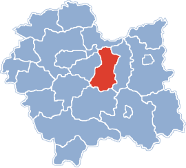 Powiat Powiat bocheński v Malopoľskom vojvodstve (klikacia mapa)