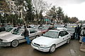 Taxi station in Bokhtar