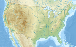 Location of Pactola Lake in South Dakota, USA.