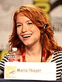 Maria Thayer al San Diego Comic-Con nel 2011