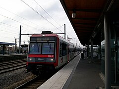 En période de grève, le train MYSE (actuellement MICI) desservait toutes les gares entre Paris-Gare de l'Est et Meaux.