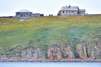 Kolyuchin Island: Abandoned polar station 2014