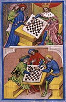 Anonyme. Traité sur le jeu d'échecs, République tchèque (?), début du XVe siècle