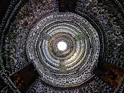 A Shell Grotto kupolája