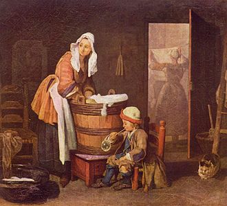 Kannerez, Chardin (~1735)