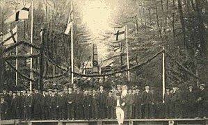 Celebración en Råshult, 1907.