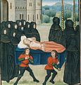 begrafenis van Anna van Bohemen