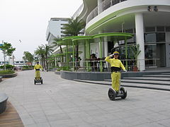 Segways.