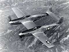 North American F-82 Twin Mustang twin fuselage interceptor (US)