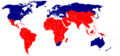 North-South divide in the world