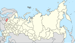 Location of Kačanova