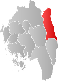 Kart som viser Marker kommune.