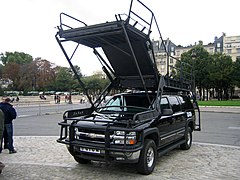 French GIGN assault vehicle.