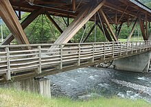 le Pont des Fayettes sur la Bonne à Valbonnais