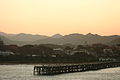 Coffs Harbour ao entardecer