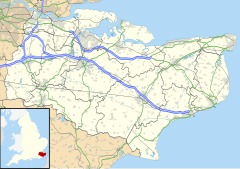 Hothfield is located in Kent