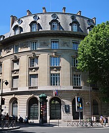 Vue de la façade de Saint-louis