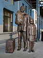 Nicholas Winton memorial in my hometown Prague