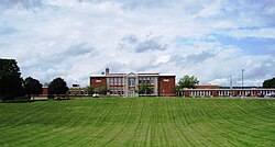 Madison Central School in the village